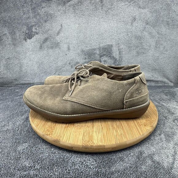 Timberland Shoes Mens Size 11.5 Brown Suede Chukka Oxford Casual Comfort Lace Up main image 6